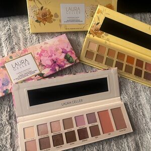 Laura Geller Pink and Purple Eyeshadow Palette Matte and Shimmer